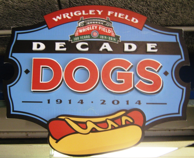 visiting wrigley field decade dogs