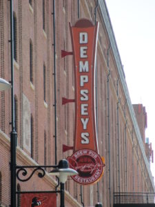 Camden Yards food dempseys