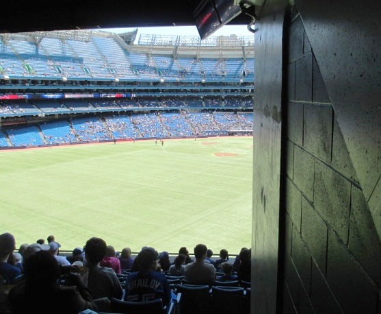 baseball seating rogers centre obstructed view