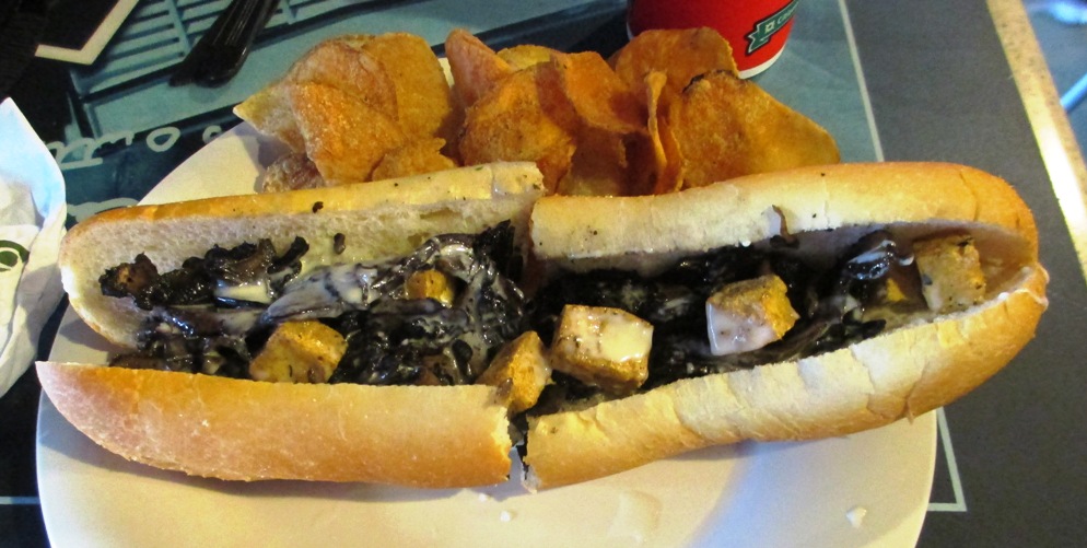 citizens bank park cheesesteaks harrys vegan
