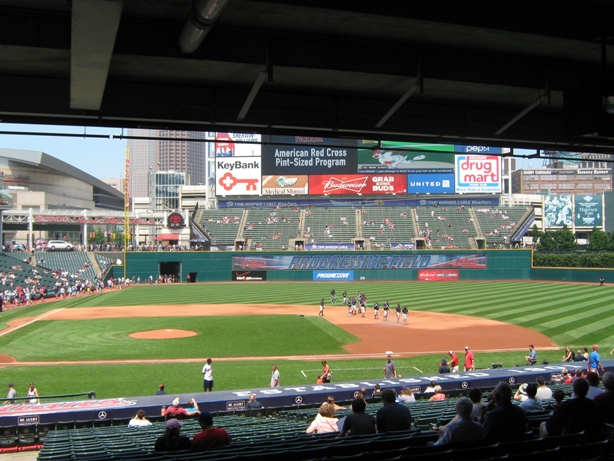 progressive field seating obstructed view box