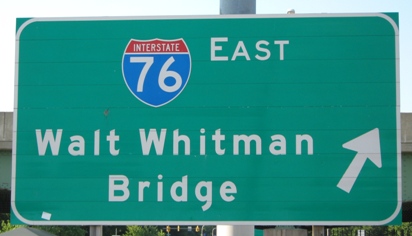 get to citizens bank park walt whitman