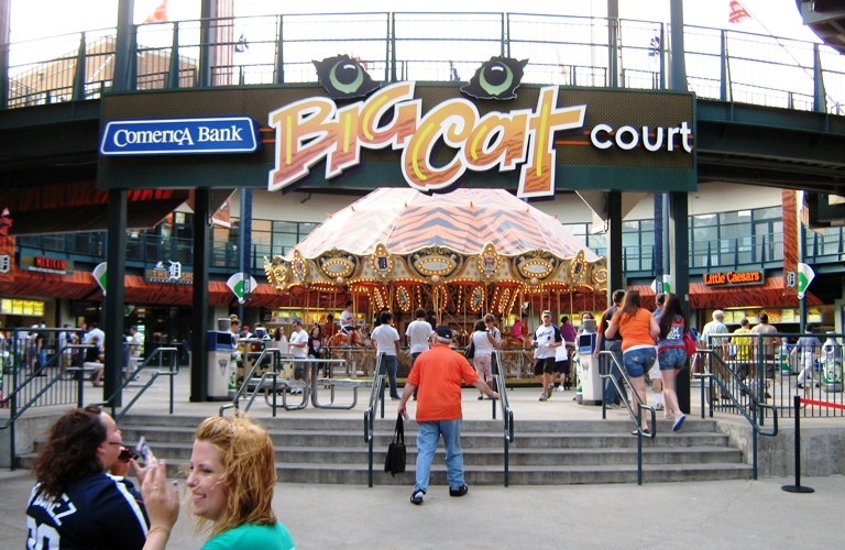 ballpark food ideas big cat court
