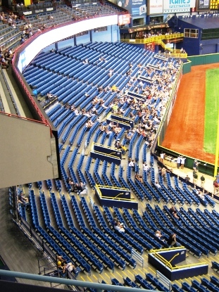 Tropicana Field Rays Activities for Families and Kids. Well, All Fans