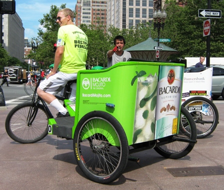 Take A Rickshaw To Fenway – Boston Pedicab