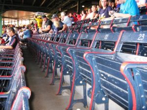 visiting fenway park grandstand seating