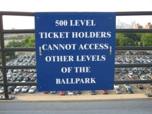 baseball seating Guaranteed Rate Field 500 level