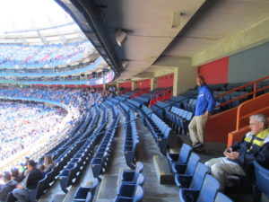 visiting rogers centre 200 level