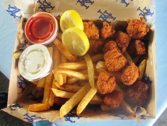fries at citi field catch of the day