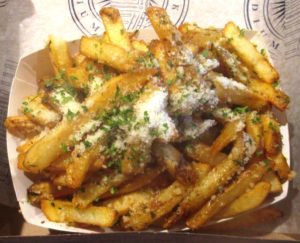 yankee stadium garlic fries