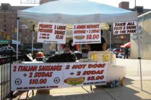 bring food into camden yards conway vendors