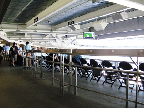 yankee stadium standing room field level