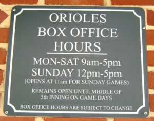 cheap orioles tickets box office