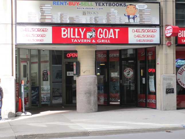 billy goat tavern wrigleyville