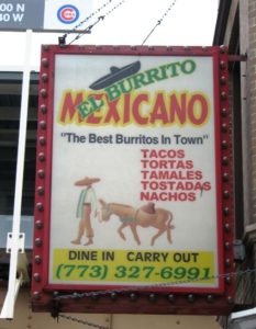 bring food into wrigley field el burrito mexicano