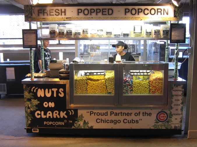 bring food into wrigley field nuts on clark