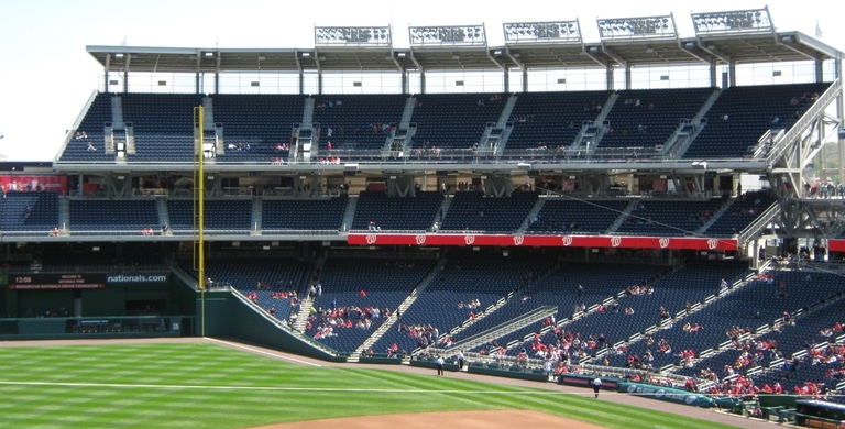 cheap seats at nationals park right field terrace