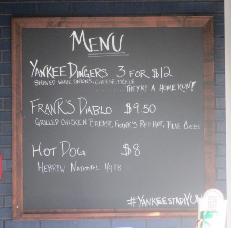 Yankee Stadium Food Restaurants, Burgers, Milkshakes, + Other Tips