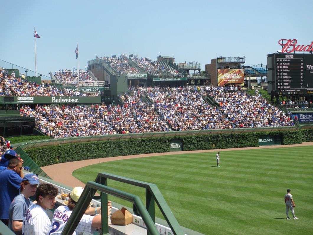 wrigley field bleachers guide