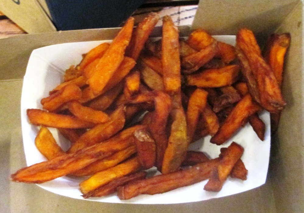sweet potato fries yankee stadium