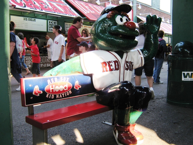 fenway park photo-ops wally