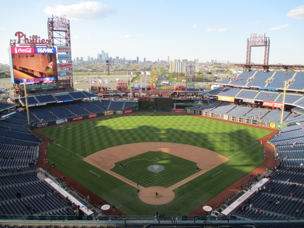 citizens bank park seating behind home plate