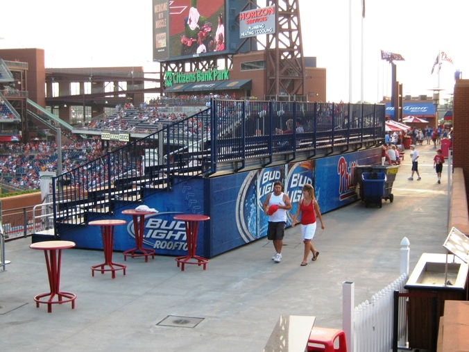 rooftop bleachers citizens bank park