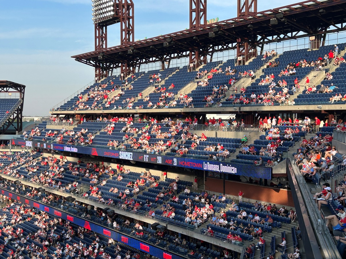 citizens bank park seating guide upper level