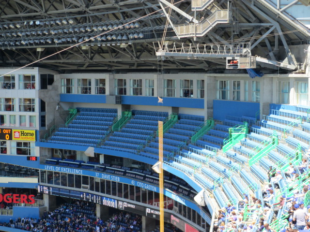 worst seats at rogers centre