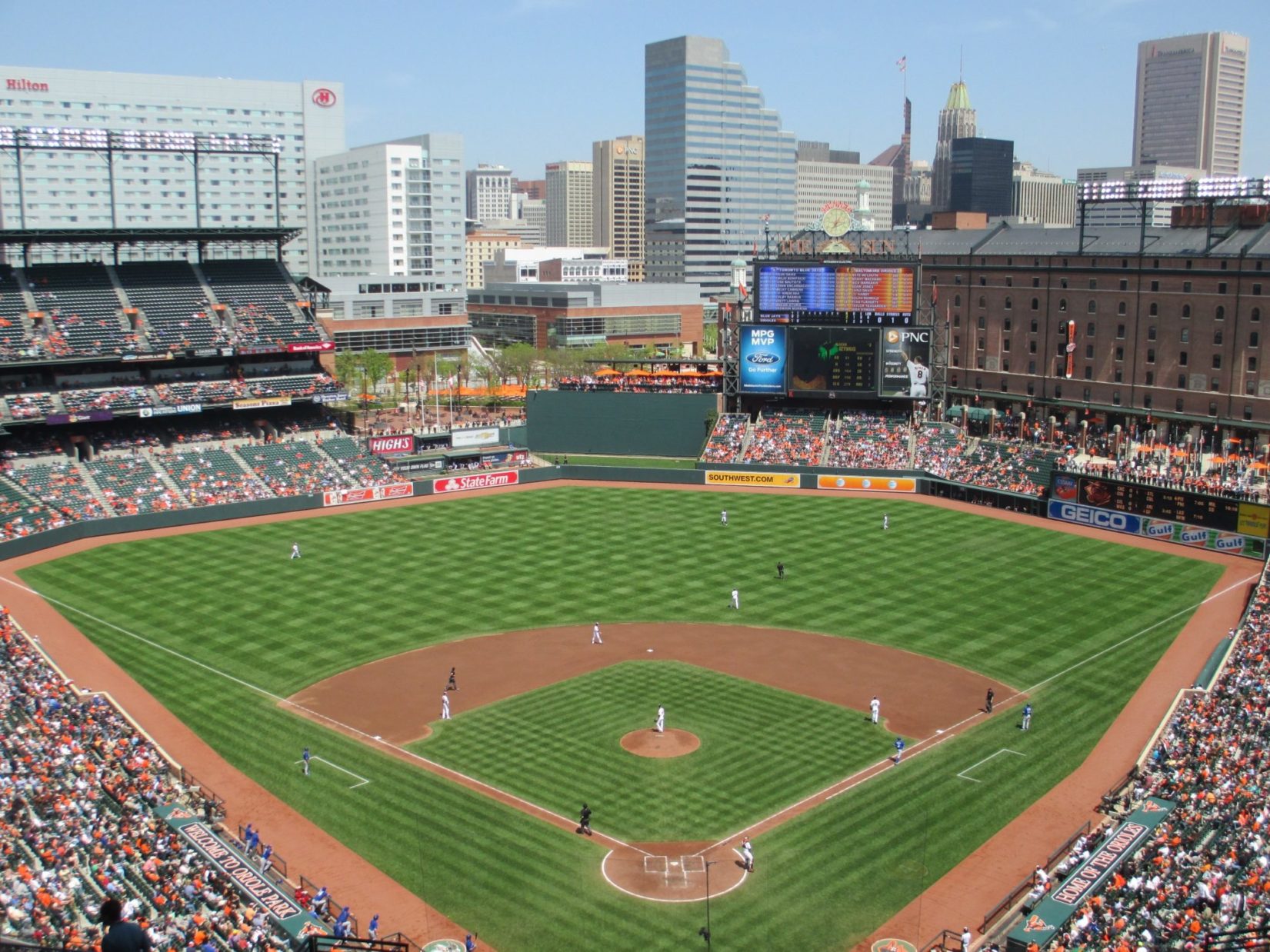 Camden Yards Interactive Seating Map Elcho Table