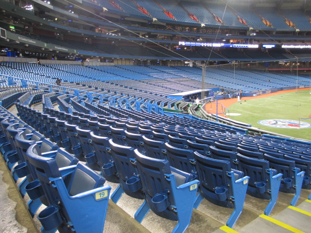 rogers centre seating lower level