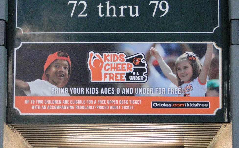 Oriole park at camden yards guide kids cheer free