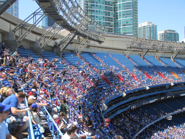Rogers Centre Seating guide 500 level seats cheap