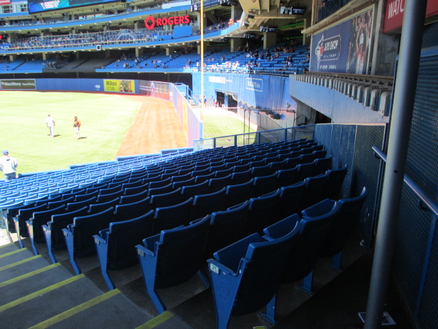 best seats at a toronto blue jays game