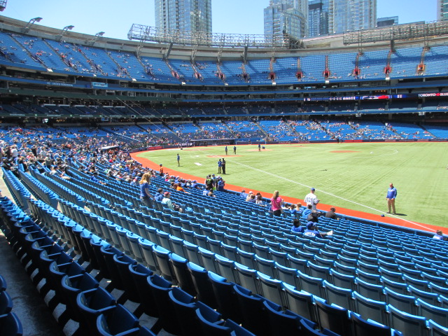 rogers centre seating tips