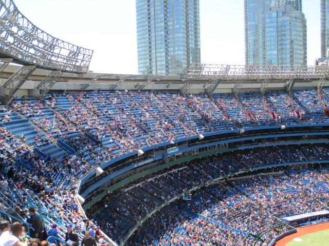 rogers centre seating tips shade