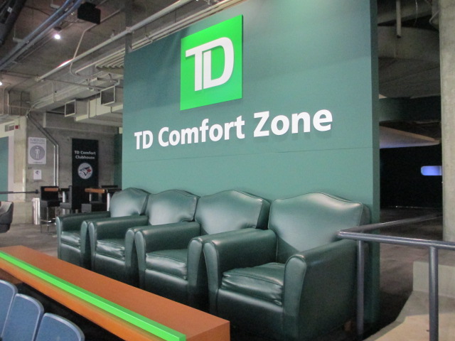 Rogers Centre seating guide td comfort clubhouse