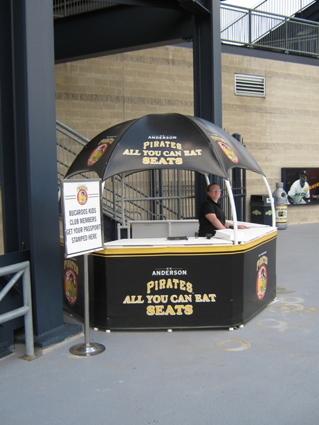 all you can eat seats PNC Park