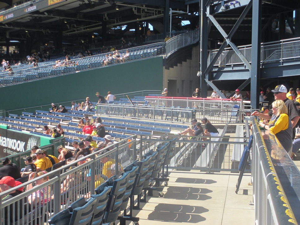 PNC Park seating bleacher sections