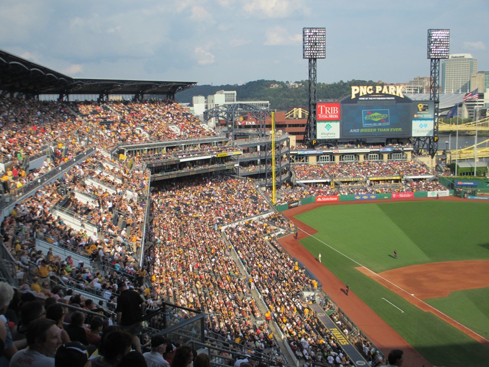 Best seats for shade at PNC Park