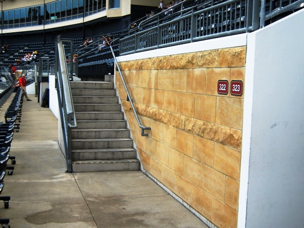PNC Park seating walkways