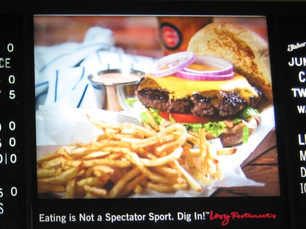 Big W Burger Wrigley Field