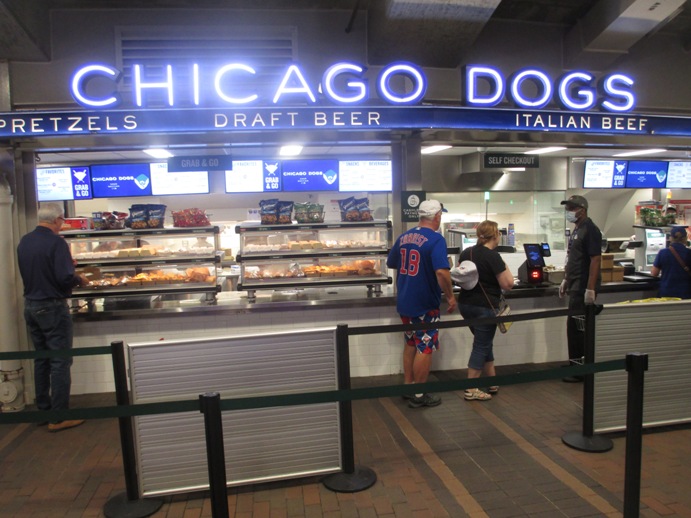 what to eat at a Cubs game brats italian sausage