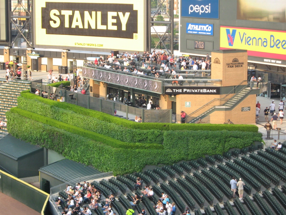 guaranteed rate field seating party areas