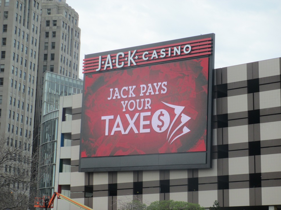 cleveland guardians parking jacks casino