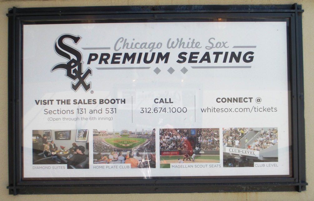 Chicago white sox premium seating guaranteed rate field