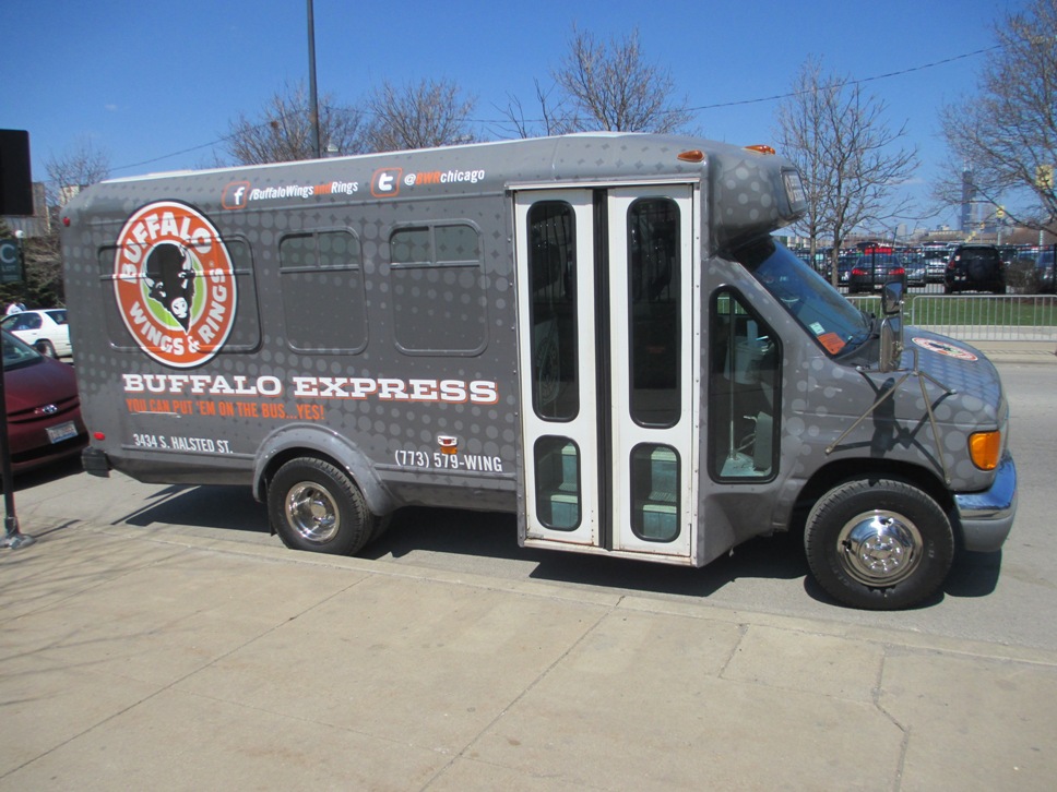 buffalo wings and rings white sox shuttle bus