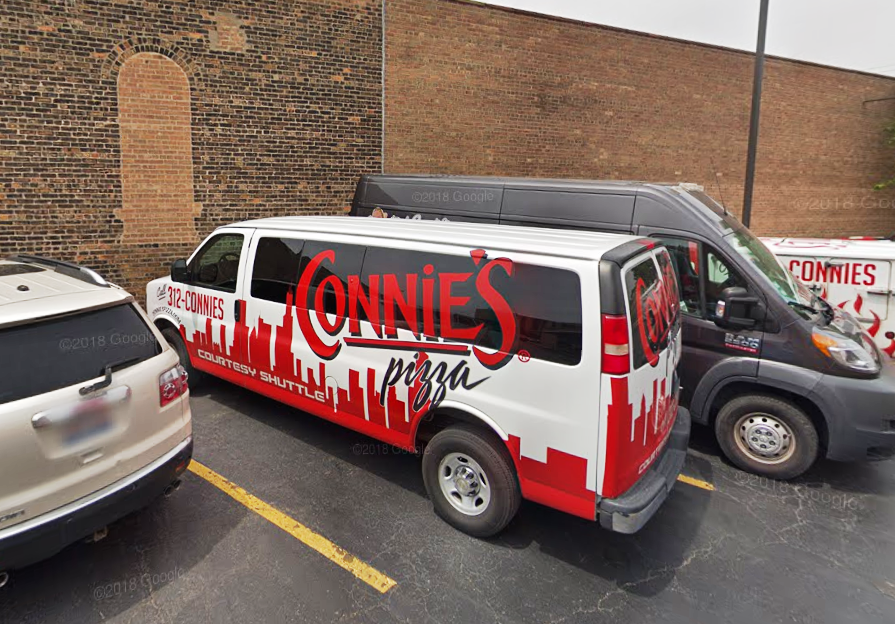 connies pizza white sox shuttle
