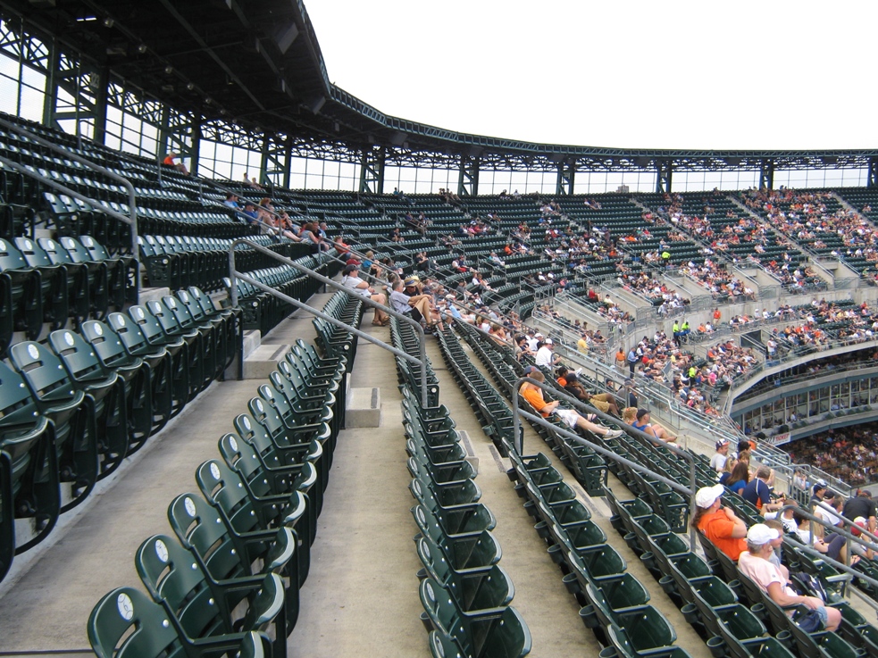 Comerica park seating guide upper level