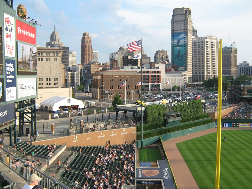 detroit tigers seating guide best view downtown detroit